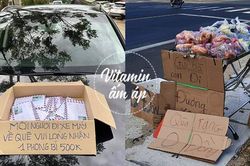 Ấm lòng các chốt kiểm dịch đượm tình người mọc lên khắp tuyến đường về quê