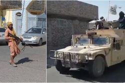 Video Taliban lái xe quân sự Humvee của Mỹ diễu phố