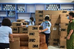 Thu giữ hơn 17.000 khẩu trang có dấu hiệu giả mạo nhãn hiệu 3M