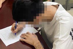 Xử phạt nghiêm khắc nam thanh niên vi phạm còn thách thức công an