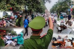 Hà Nội ngày đầu siết chặt kiểm tra giấy đi đường: Chưa xử phạt, nhắc nhở nhiều người chưa đủ giấy tờ