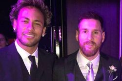 Neymar chào đón Messi đến PSG
