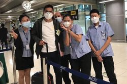 HLV Kiatisuk về đến Thái Lan sau hành trình đáng nhớ