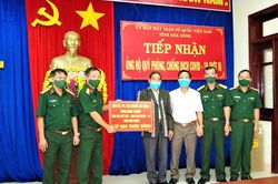 Binh đoàn 16 ủng hộ tỉnh Đắk Nông 1,5 tỷ đồng phòng chống dịch