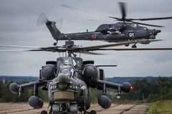 'Thợ săn đêm' Mi-28NM của Nga sắp có khả năng điều khiển loạt UAV