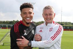 Sancho lần đầu tập cùng MU, Solskjaer mừng rỡ