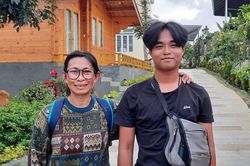 Mẹ đơn thân và 2 con trai ở TP.HCM cùng đi tình nguyện chống dịch