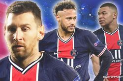 Hàng công siêu 'khủng' của PSG với tam tấu Messi, Neymar, Mbappe