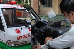 Tàng trữ ma túy trên xe cấp cứu để... đi giao hàng cho người thân