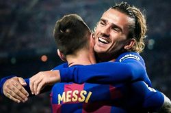 Griezmann được chơi tự do sau sự rời đi của Messi