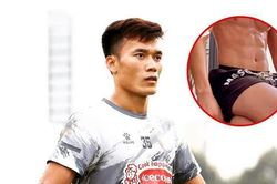 Thủ môn Bùi Tiến Dũng đăng story tập hít đất, netizen chỉ chú ý cơ bụng 'múi sầu riêng'