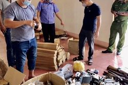 Bắt nhóm đối tượng buôn bán vũ khí trái phép ở đăk Nông