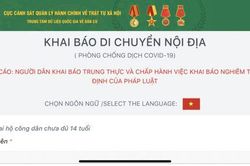 Triển khai kiểm soát người dân bằng phần mềm quản lý di biến động người ra vào vùng dịch