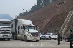 Chưa có thông báo của Trung Quốc về việc dừng thông quan tại cửa khẩu Tân Thanh