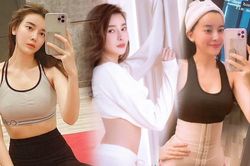Cao Thái Hà mách cách để nhanh có eo thon, body nuột nà trong ngày dịch