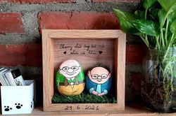 Bạn có muốn tự tay làm một bức tranh từ sỏi đá tự nhiên, giản dị nhưng đong đầy cảm xúc?