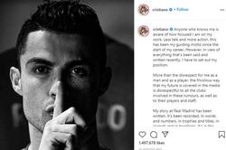 Ronaldo phá vỡ sự im lặng, nói rõ việc đi hay ở lại Juventus