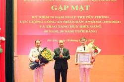 Xây dựng lực lượng Công an cách mạng, tinh nhuệ, từng bước hiện đại