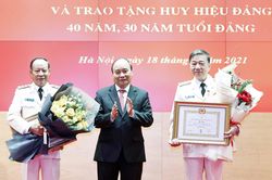 Chủ tịch nước gặp mặt kỷ niệm 76 năm truyền thống Công an nhân dân