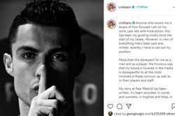 Ronaldo viết tâm thư: 'Không ai được đùa giỡn với tên tuổi của tôi'