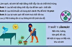 Mẹo giúp nhà cửa thông thoáng, sạch sẽ phòng dịch Covid-19