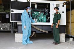 Hoàn thành xuất cấp 11 máy phát điện để phòng, chống dịch Covid-19
