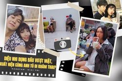 Không còn nghi ngờ gì, Diệu Nhi lộ rõ mười mươi vóc dáng một bà bầu, netizen chắc nịch 99% từng mang thai