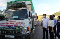 Sơn La chia sẻ 80 tấn nông sản cho nhân dân Thủ đô