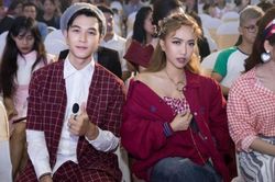 Trước tin đồn có con chung, Diệu Nhi - Anh Tú bao lần mặc đồ đôi tình bể bình đây này!