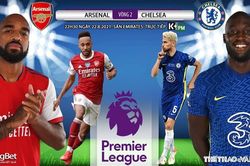 Soi kèo nhà cái Arsenal vs Chelsea. K+, K+PM trực tiếp bóng đá Ngoại hạng Anh (22h30, 22/8)