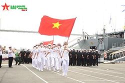 Lễ khai mạc môn thi 'Cúp biển' tại Army Games 2021