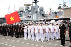 Hai tàu hộ vệ của Việt Nam tranh tài 'Cúp biển' cùng đội Nga, Trung Quốc