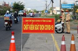 Tỉnh Cà Mau cấp bách quay lại áp dụng giãn cách theo Chỉ thị 16