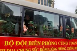 Bộ đội Biên phòng xuất quân tham gia phòng, chống dịch COVID-19 cho TP Hồ Chí Minh và các tỉnh phía Nam