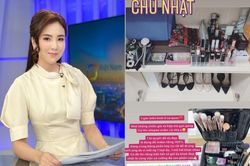 Nữ MC VTV tiết lộ bí quyết xinh lung linh khi lên sóng, sắm sửa loạt sản phẩm khiến hội chị em trầm trồ