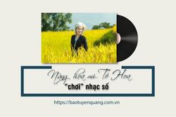 Nàng họa mi Tố Hoa 'chơi' nhạc số