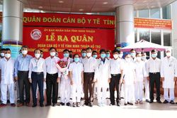 Các địa phương tiếp tục chi viện cán bộ y tế giúp TP Hồ Chí Minh chống dịch
