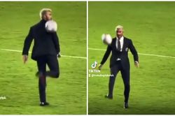 David Beckham trổ tài khiến con trai 'lác mắt'