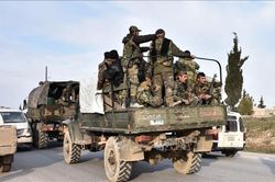 Quân đội Syria tấn công thành trì của lực lượng đối lập ở Daraa