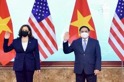 Thủ tướng Phạm Minh Chính tiếp Phó Tổng thống Mỹ Kamala Harris