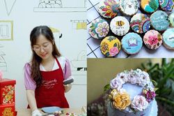 Bỏ việc ngân hàng mở bếp làm bánh, cô gái trẻ thu 100 triệu/tháng