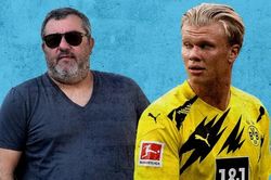 Chelsea từ bỏ vụ Haaland vì yêu sách của Raiola