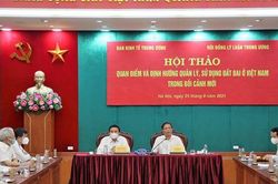 Phát huy hiệu quả nguồn lực đất đai trong bối cảnh mới