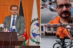 Cựu Bộ trưởng Afghanistan gây sốt khi làm nhân viên giao đồ ăn tại Đức