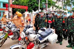 Màu xanh áo lính trong vùng dịch Phù Yên