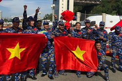 Đội tuyển Hải quân nhân dân Việt Nam có Huy chương Bạc tại Army Games 2021