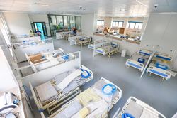 Khám phá bệnh viện dã chiến hiện đại nhất Thủ đô sắp đi vào hoạt động