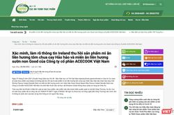 Cục An toàn thực phẩm (Bộ Y tế) nói gì về thông tin mì Hảo Hảo, miến Good chứa chất cấm?