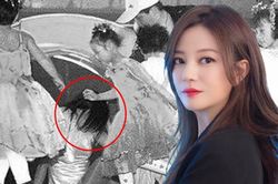 Sân khấu kinh hoàng nhất trong sự nghiệp Triệu Vy: Hết túm tóc xô ngã đến bị tạt chất thải