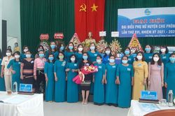 Bà Siu H'Thoan tái cử Chủ tịch Hội LHPN huyện Chư Prông
